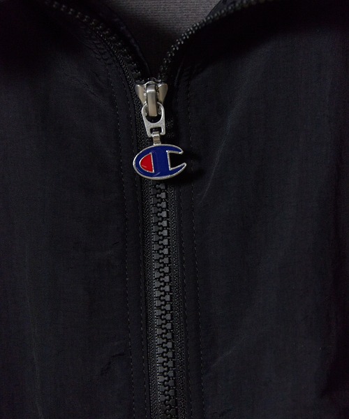 Champion(チャンピオン)の「Champion/チャンピオン ZIP JACKET ジップジャケット 胸ロゴ ナイロンジャケット ライトアウター アウトドア ストリート 2026秋冬 秋服(ナイロンジャケット・メンズ・ブラック/ネイビー/ライトパープル・M/L)」の21枚目の写真