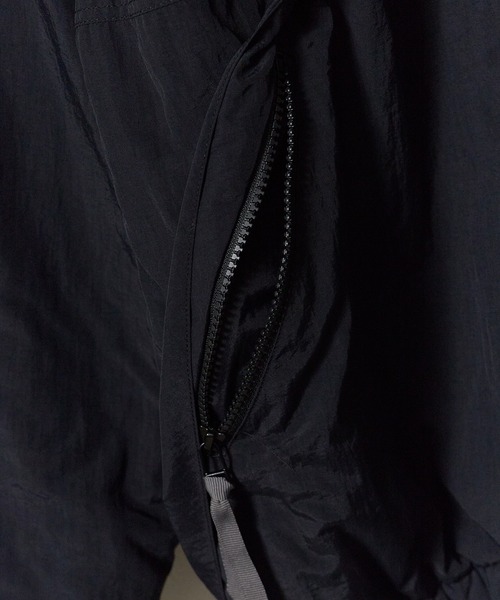 Champion(チャンピオン)の「Champion/チャンピオン ZIP JACKET ジップジャケット 胸ロゴ ナイロンジャケット ライトアウター アウトドア ストリート 2026秋冬 秋服(ナイロンジャケット・メンズ・ブラック/ネイビー/ライトパープル・M/L)」の16枚目の写真