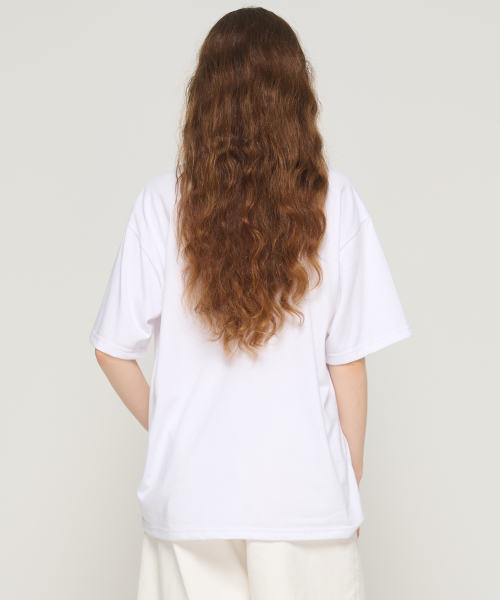 CARGOBROS FOR WOMAN（カーゴブロスフォーウィメン）の「SPLASH ドルフィン 半袖Tシャツ (ホワイト)（Tシャツ/カットソー・レディース・その他・SMALL/MEDIUM/LARGE/X-LARGE/2XL）」の2枚目の写真