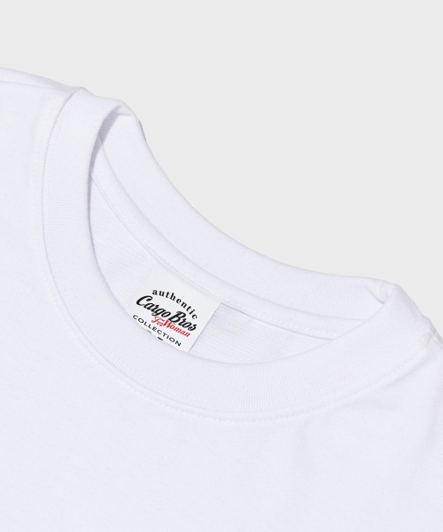 CARGOBROS FOR WOMAN（カーゴブロスフォーウィメン）の「SPLASH ドルフィン 半袖Tシャツ (ホワイト)（Tシャツ/カットソー・レディース・その他・SMALL/MEDIUM/LARGE/X-LARGE/2XL）」の8枚目の写真