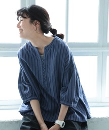 soulberry | 藍色工房の手しごとブラウス(シャツ/ブラウス)