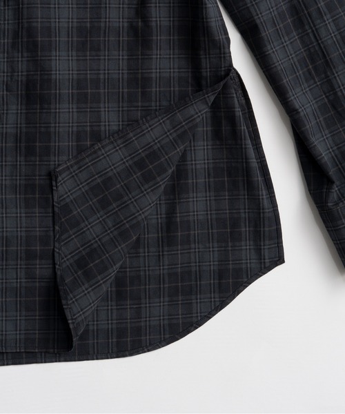 PRANK PROJECT(プランクプロジェクト)の「【2026Autumn Pre-Order】チェックショルダーパッテドシャツ / Check Shoulder Padded Shirt(シャツ/ブラウス・レディース・ベージュ/レッド/ネイビー・FREE)」の10枚目の写真