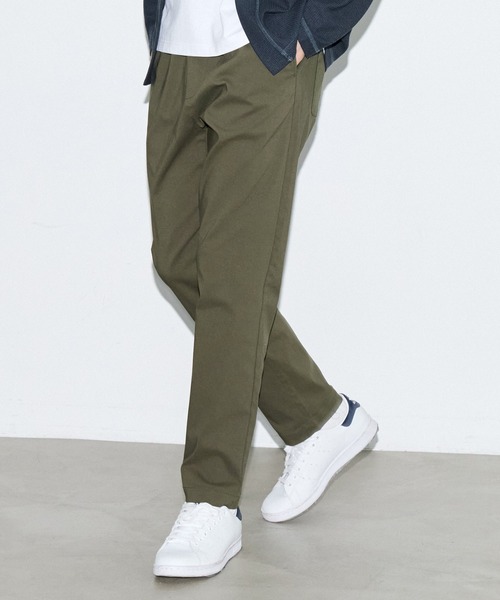 coca(coca)(コカ)の「ストレッチイージーテーパードパンツ(その他パンツ・メンズ・チャコール/ブラック/ネイビー/カーキ・L/M/XL)」の3枚目の写真