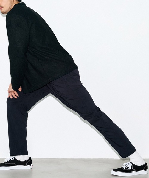coca(coca)(コカ)の「ストレッチイージーテーパードパンツ(その他パンツ・メンズ・チャコール/ブラック/ネイビー/カーキ・L/M/XL)」の12枚目の写真