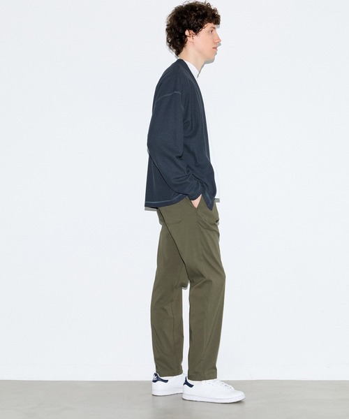 coca(coca)(コカ)の「ストレッチイージーテーパードパンツ(その他パンツ・メンズ・チャコール/ブラック/ネイビー/カーキ・L/M/XL)」の15枚目の写真