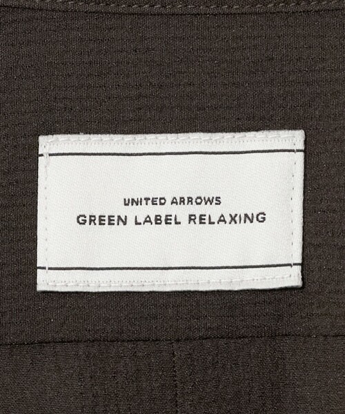 green label relaxing(グリーンレーベルリラクシング)の「A+air ポリエステル 空羽 リラックス プルオーバー -吸水速乾・通気性・イージーアイロン-(Tシャツ/カットソー・メンズ・ブラック/ダークブラウン・L/S/M/XL)」の21枚目の写真