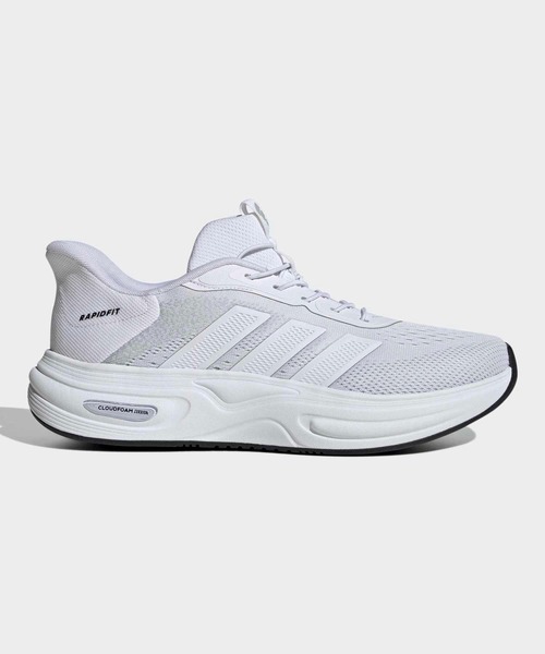 adidas(アディダス)の「CLOUDFOAM クッション ラピッドフィット / CLOUDFOAM CUXXION RAPIDFIT / アディダス adidas(スニーカー・メンズ・ホワイト・24.5cm/25.0cm/25.5cm/26.0cm/26.5cm/27.0cm/27.5cm/28.0cm/28.5cm/29.0cm)」の1枚目の写真