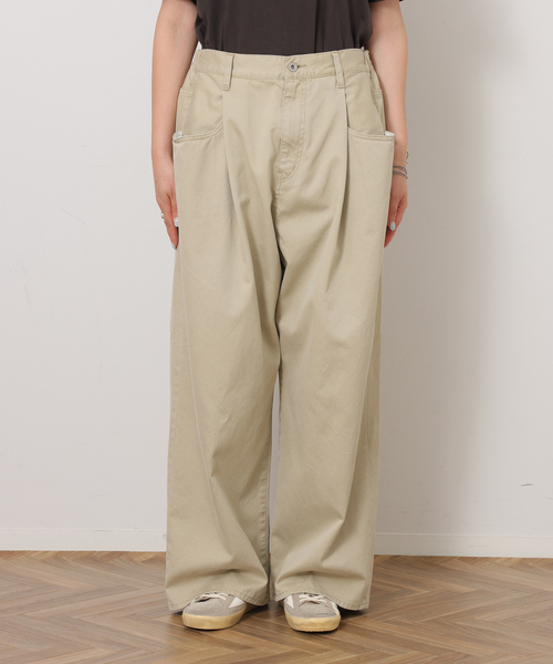 JOURNAL STANDARD LUXE(ジャーナルスタンダード ラックス)の「チノ コラパンツ(チノパンツ・レディース・ベージュ・MEDIUM/SMALL)」の8枚目の写真