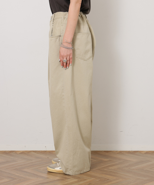 JOURNAL STANDARD LUXE(ジャーナルスタンダード ラックス)の「チノ コラパンツ(チノパンツ・レディース・ベージュ・MEDIUM/SMALL)」の9枚目の写真