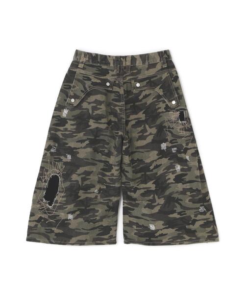 L.H.P(エルエイチピー)の「MAVYTH/メヴィス/CAMO DAMAGE DENIM PANTS(デニムパンツ・レディース・その他2・L/M)」の5枚目の写真