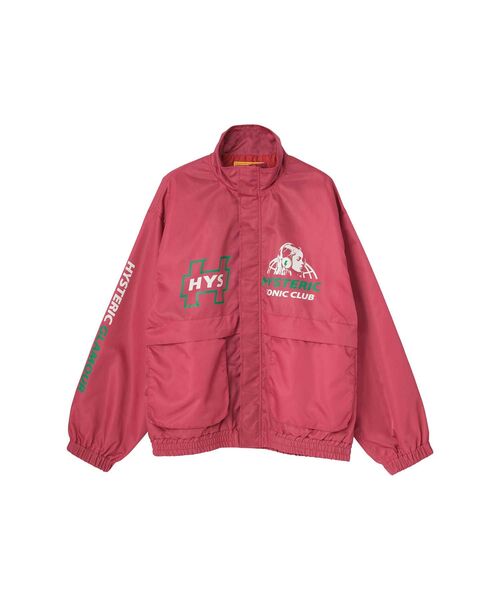 HYSTERIC GLAMOUR(ヒステリックグラマー)の「HYSTERIC SONIC CLUB スタンドカラーブルゾン(ブルゾン・レディース・ネイビー/ブラック/ピンク・FREE)」の1枚目の写真