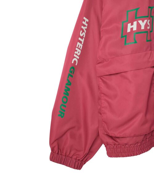 HYSTERIC GLAMOUR(ヒステリックグラマー)の「HYSTERIC SONIC CLUB スタンドカラーブルゾン(ブルゾン・レディース・ネイビー/ブラック/ピンク・FREE)」の6枚目の写真