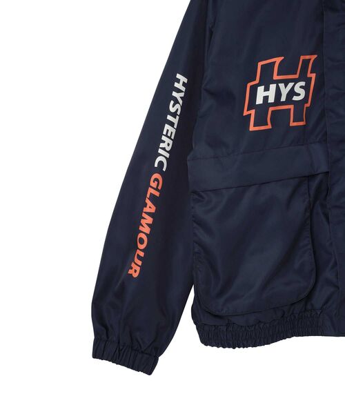 HYSTERIC GLAMOUR(ヒステリックグラマー)の「HYSTERIC SONIC CLUB スタンドカラーブルゾン(ブルゾン・レディース・ネイビー/ブラック/ピンク・FREE)」の10枚目の写真