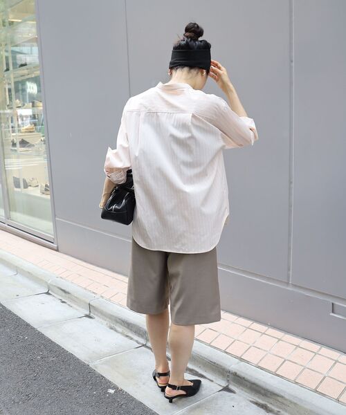 le.coeur blanc(ルクールブラン)の「フラワーレースストライプシャツ(シャツ/ブラウス・レディース・ベージュ系その他2/ブルー系その他2・38)」の16枚目の写真