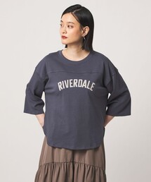 プリント フットボールTシャツ 7分袖 <A DAY IN THE LIFE>
