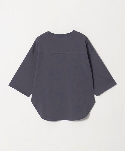 A DAY IN THE LIFE UNITED ARROWS(アデイインザライフユナイテッドアローズ)の「プリント フットボールTシャツ 7分袖 <A DAY IN THE LIFE>(Tシャツ/カットソー・レディース・ナチュラル/ダークブラウン/オフホワイト/ロイヤルブルー・FREE)」の13枚目の写真