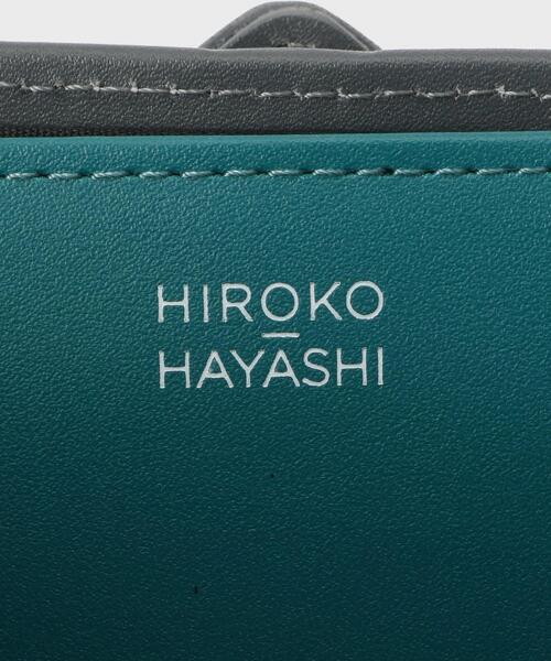HIROKO HAYASHI(ヒロコハヤシ)の「STILLA(スティラ)長財布ミニ(財布・レディース・ブルーグリーン/ライトイエロー系1・00)」の9枚目の写真