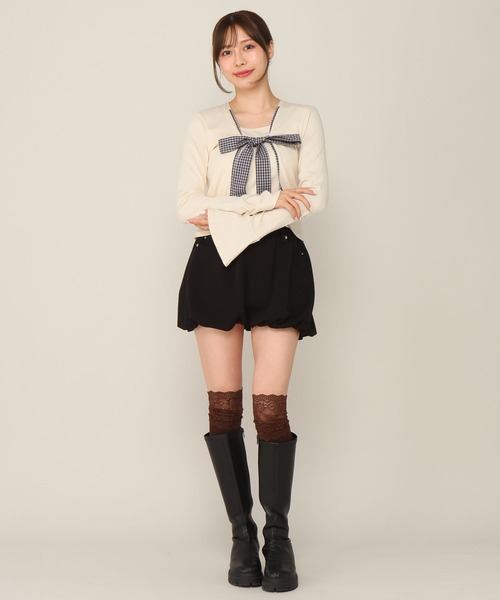 Heather（ヘザー）の「アソートバルーンショートパンツ　1077760（その他パンツ・レディース・ブラック/ブラウン・S/M）」の20枚目の写真