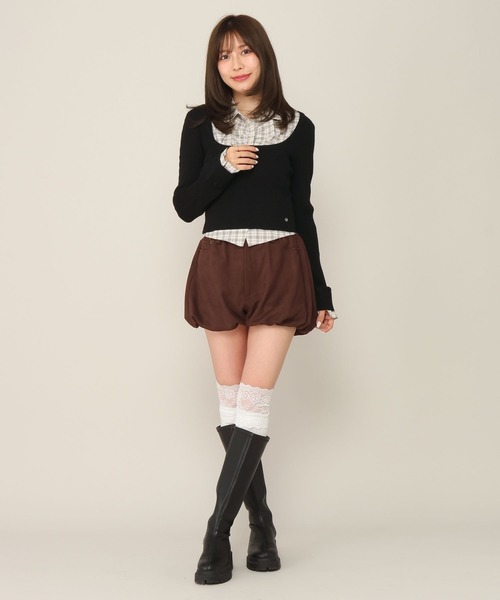 Heather（ヘザー）の「アソートバルーンショートパンツ　1077760（その他パンツ・レディース・ブラック/ブラウン・S/M）」の14枚目の写真