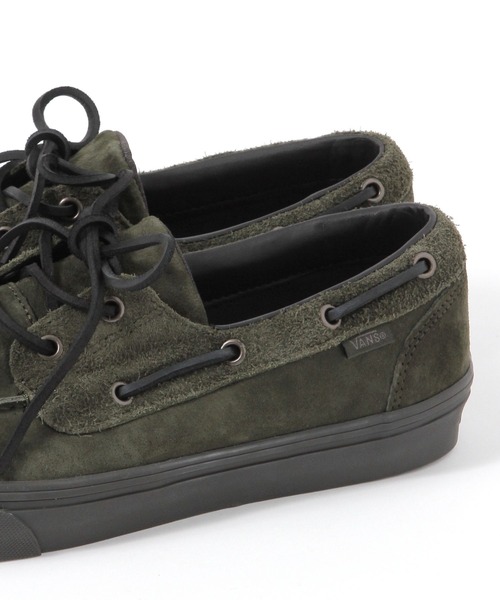 niko and...(ニコアンド)の「【VANS(ヴァンズ)】ツーアイレット ボートシューズ(モカシン/デッキシューズ・メンズ・カーキ・27.5/26.5)」の8枚目の写真