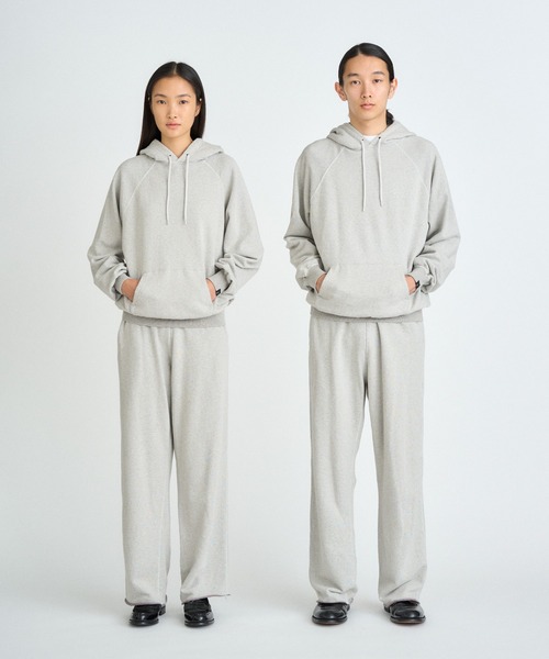 FRONT 11201(フロントワンワントゥーオーワン)の「REDE HANMOU Hoodie(パーカー・メンズ・グレー・M/S/XL/L)」の6枚目の写真