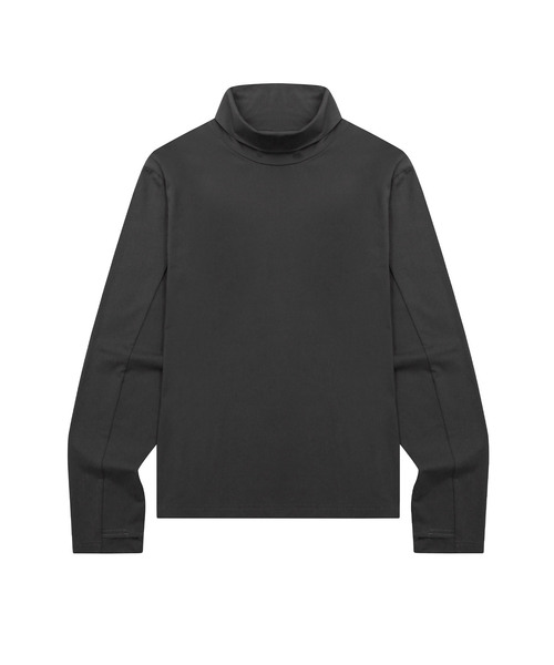 DESIRED(デシレッド)の「エッセンシャル タートルネック Tシャツ-FFSK5111C09(Tシャツ/カットソー・レディース・ダークグレー・MEDIUM/LARGE/X-LARGE)」の1枚目の写真