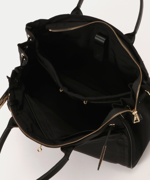 story.（ストーリー）の「Story. /ストーリーBELTED TOTE L（トートバッグ・レディース・ブラック・FREE）」の10枚目の写真