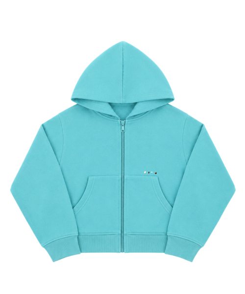 KIKOZY(キコジ)の「Macaroon Hood zip up_Mint(パーカー・レディース・その他・FREE)」の5枚目の写真