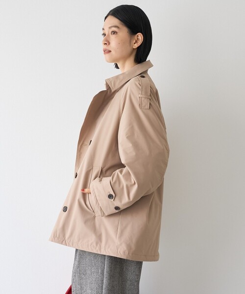 RONEL（ロネル）の「【RONEL/撥水】中綿キルトトレンチ（トレンチコート・レディース・ブラック/ベージュ/オリーブ・S/M）」の22枚目の写真