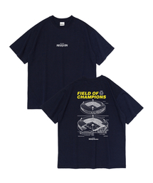 スタジアム ブループリント 半袖Tシャツ(ネイビー)