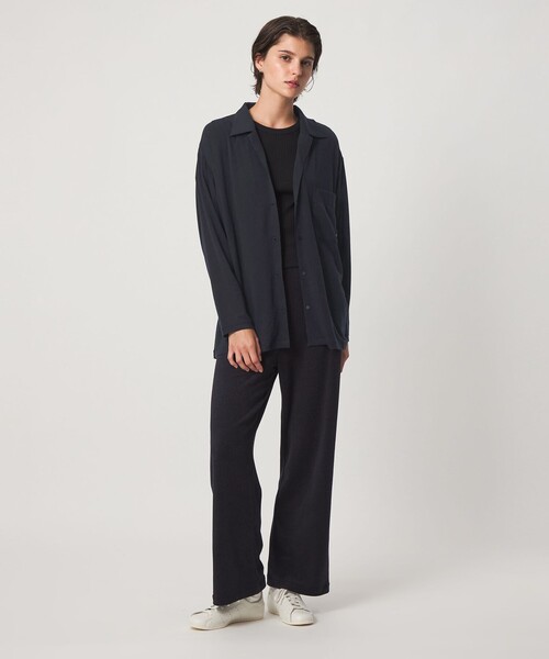 john masters UNITED ARROWS（ジョンマスターユナイテッドアローズ）の「＜john masters UNITED ARROWS＞アルガンオイル ロングスリーブシャツ（シャツ/ブラウス・レディース・ホワイト/モカ・FREE）」の17枚目の写真