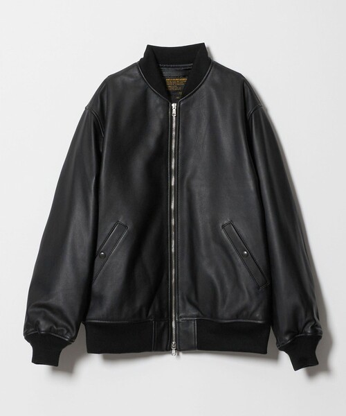 ユナイテッドアローズ ジャケット・アウター MA-1 ブラック BEAUTY&YOUTH UNITED ARROWS｜ビューティーアンドユースユナイテッド