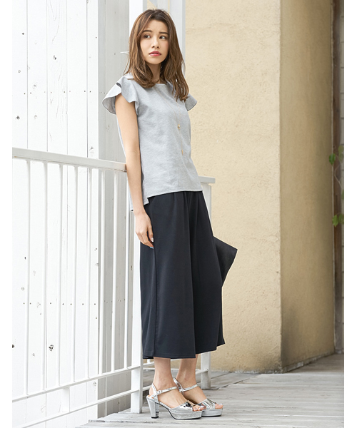 Re:EDIT(リエディ)の「アンクルストラップ太ヒールサンダル(サンダル・レディース・ブラック/シルバー/ホワイト/パイソン・MEDIUM/X-LARGE/SMALL/LARGE)」の1枚目の写真