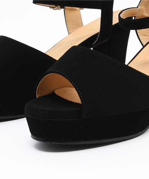 Re:EDIT(リエディ)の「アンクルストラップ太ヒールサンダル(サンダル・レディース・ブラック/シルバー/ホワイト/パイソン・MEDIUM/X-LARGE/SMALL/LARGE)」の18枚目の写真