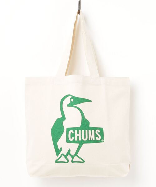 CHUMS（チャムス）の「【CHUMS】Booby Canvas Tote（トートバッグ・メンズ・ブラック/ブルー/グリーン/レッド/レッド系その他/ホワイト×レッド/ホワイト×グリーン/ホワイト×ブルー/ホワイト×ブラック/ホワイト×パープル/ダークグリーン/マルチ/ラベンダー/ホワイト/アクア・FREE）」の4枚目の写真