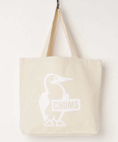 CHUMS（チャムス）の「【CHUMS】Booby Canvas Tote（トートバッグ・メンズ・ブラック/ブルー/グリーン/レッド/レッド系その他/ホワイト×レッド/ホワイト×グリーン/ホワイト×ブルー/ホワイト×ブラック/ホワイト×パープル/ダークグリーン/マルチ/ラベンダー/ホワイト/アクア・FREE）」の2枚目の写真