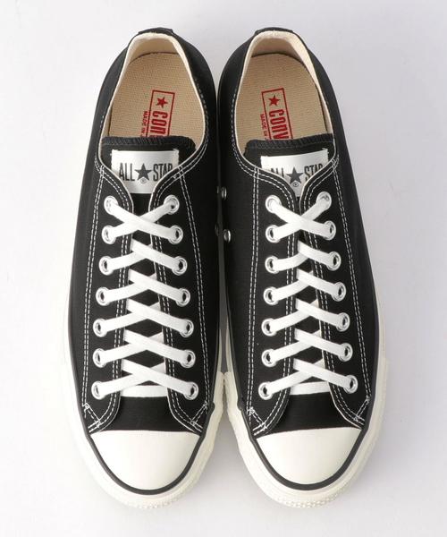 CONVERSE（コンバース）の「CONVERSE: 『ALL STAR JAPAN MADE』 オールスター ローカット（スニーカー・メンズ・ブラック/ホワイト・7.5/7/8/6/9/6.5）」の6枚目の写真