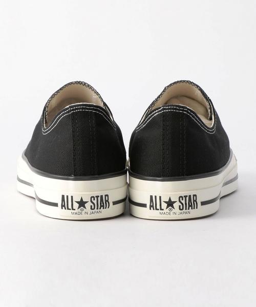 CONVERSE（コンバース）の「CONVERSE: 『ALL STAR JAPAN MADE』 オールスター ローカット（スニーカー・メンズ・ブラック/ホワイト・7.5/7/8/6/9/6.5）」の7枚目の写真