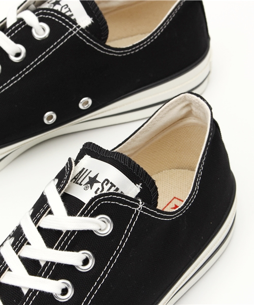 CONVERSE（コンバース）の「CONVERSE: 『ALL STAR JAPAN MADE』 オールスター ローカット（スニーカー・メンズ・ブラック/ホワイト・7.5/7/8/6/9/6.5）」の8枚目の写真