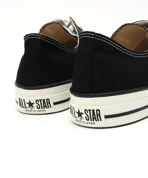 CONVERSE（コンバース）の「CONVERSE: 『ALL STAR JAPAN MADE』 オールスター ローカット（スニーカー・メンズ・ブラック/ホワイト・7.5/7/8/6/9/6.5）」の9枚目の写真