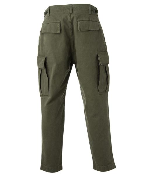 UNITED ARROWS & SONS（ユナイテッドアローズアンドサンズ）の「UNITED ARROWS & SONS（ユナイテッドアローズ＆サンズ）FIELD TROUSERS◆（カーゴパンツ・メンズ・オリーブ・SMALL/X-LARGE/LARGE/MEDIUM）」の2枚目の写真