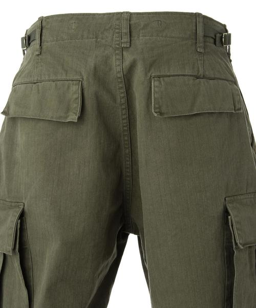UNITED ARROWS & SONS（ユナイテッドアローズアンドサンズ）の「UNITED ARROWS & SONS（ユナイテッドアローズ＆サンズ）FIELD TROUSERS◆（カーゴパンツ・メンズ・オリーブ・SMALL/X-LARGE/LARGE/MEDIUM）」の6枚目の写真