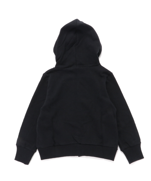 CHUBBYGANG（チャビーギャング）の「ハイネックジップアップ裏毛パーカー（パーカー・キッズ・ブラック/ライトグレー・110/130/160/100/120/150/140）」の3枚目の写真