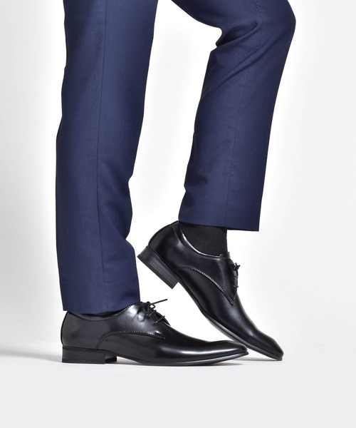 MM/ONE（エムエムワン）の「ポインテッドトゥ ビジネスシューズ（ドレスシューズ・メンズ・ブラウン/ブラック/ダークブラウン/ブラウン系その他/ブラック系その他・42/45/43/40/44/41/46/39）」の7枚目の写真