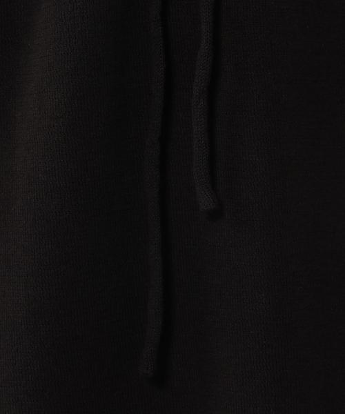 coen（コーエン）の「強撚ニットロングスカート（スカート・レディース・ブラック/ネイビー・MEDIUM/LARGE）」の6枚目の写真