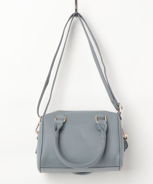 KOBE LETTUCE(コウベレタス)の「コンパクトミニボストンバッグ(ショルダーバッグ・レディース・アイボリー/ブラック/サックスブルー/ライトピンク/ピンク系その他/モスグリーン/キャメル/コーラルピンク/レッド/ブルー/シルバー/イエロー/ネイビー/ブラウン/ボルドー/ピンク系その他2/グレイッシュベージュ/マスタード/パープル/ブルー系その他・ONE SIZE)」の10枚目の写真