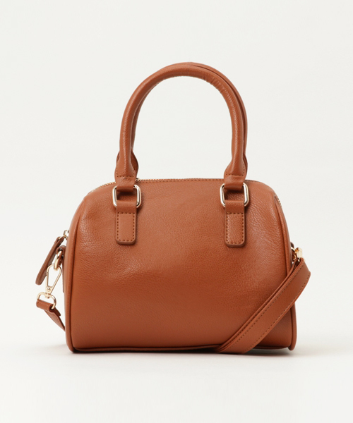 KOBE LETTUCE(コウベレタス)の「コンパクトミニボストンバッグ(ショルダーバッグ・レディース・アイボリー/ブラック/サックスブルー/ライトピンク/ピンク系その他/モスグリーン/キャメル/コーラルピンク/レッド/ブルー/シルバー/イエロー/ネイビー/ブラウン/ボルドー/ピンク系その他2/グレイッシュベージュ/マスタード/パープル/ブルー系その他・ONE SIZE)」の13枚目の写真