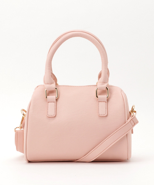 KOBE LETTUCE(コウベレタス)の「コンパクトミニボストンバッグ(ショルダーバッグ・レディース・アイボリー/ブラック/サックスブルー/ライトピンク/ピンク系その他/モスグリーン/キャメル/コーラルピンク/レッド/ブルー/シルバー/イエロー/ネイビー/ブラウン/ボルドー/ピンク系その他2/グレイッシュベージュ/マスタード/パープル/ブルー系その他・ONE SIZE)」の15枚目の写真