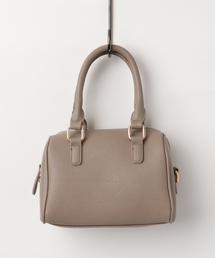 KOBE LETTUCE | コロンとしたミニサイズが可愛い♪ショルダーストラップ付2wayコンパクトミニボストンバッグ/レディース鞄/神戸レタス[B783](ショルダーバッグ)