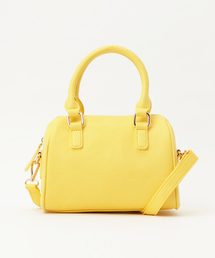 KOBE LETTUCE | コロンとしたミニサイズが可愛い♪ショルダーストラップ付2wayコンパクトミニボストンバッグ/レディース鞄/神戸レタス[B783](ショルダーバッグ)